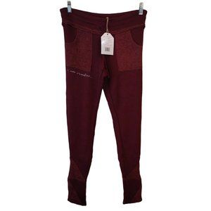 Illuminative Cianna Legging Maroon Medium Women's NWT